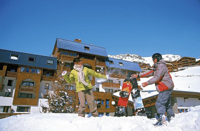 Residence Odalys Le Valset Val Thorens Bagian luar foto
